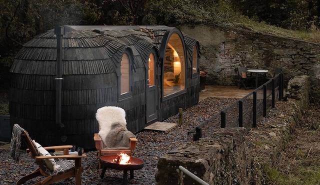 Eco-Cabin · Copper Bath & Sea Views · Anglesey