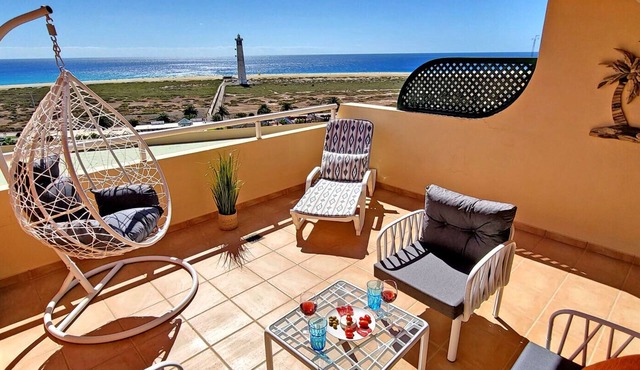 Ferienwohnung Jandia Dream, Morro Jable, Meerblick, Terrasse
