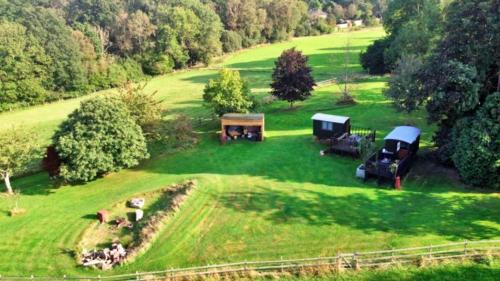 Finest Retreats- Shepherds Hut at Hilltop Farm