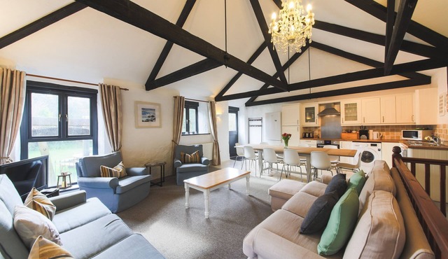 Huge converted mill, dog-friendly w/hot tubs - sleeps 16