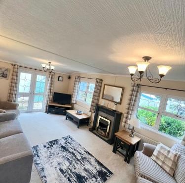 Luxury spacious lodge on Trimingham house caravan park, near Cromer and Mundesley