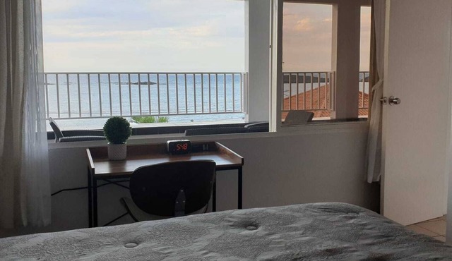Mare Blu beach apt + private oceanfront terrace