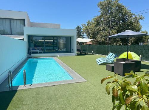 Modern Villa With Private Pool/400m To The Beach