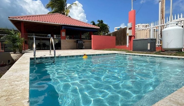 New pool and generator