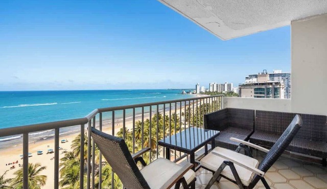 Oceanfront | Terrace | Communal Pool | AC