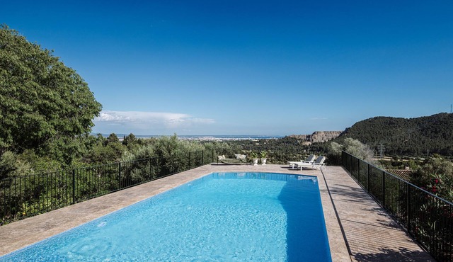 Serene Heights: Exquisite, Secluded Mountain Villa With Panoramic Views of Palma