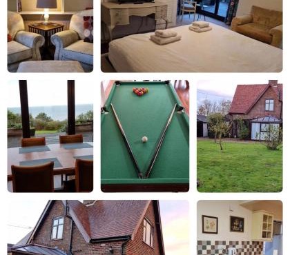 Spacious Detached Home with Beautiful Seaviews, sleeps 6