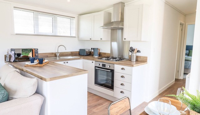 SPRINGFIELD LODGE, pet friendly, with pool in Tedburn St Mary