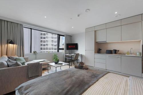 Stylish Studio With Wi-Fi and Shared Spa Facilities