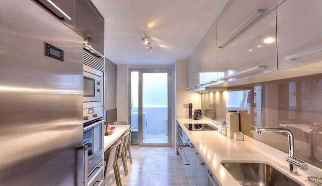Sunrise and Seafront apartment in Ibiza