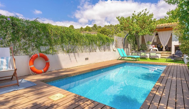 Vacation Home Casa Gema with Mountain View, Pool, Wi-Fi, Garden & Terrace; Parking on Street Available