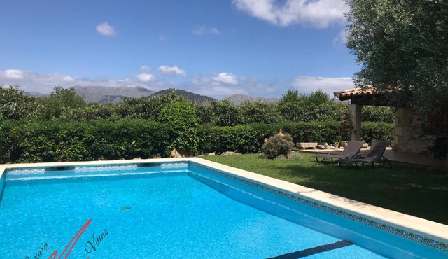 VILLA BRONX Pollensa, Huge Pool, rural