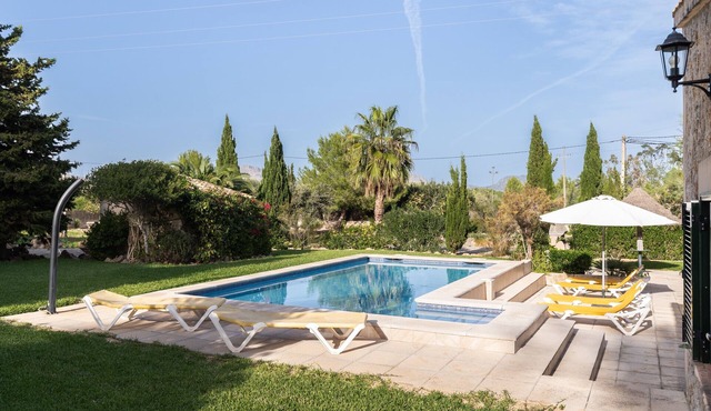 Villa Can Tomas with Mountain View, Garden, Pool & Wi-Fi